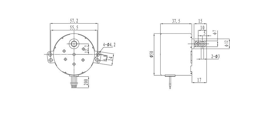 Ф50 交流同步电机