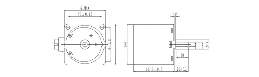 Ф60 交流同步电机
